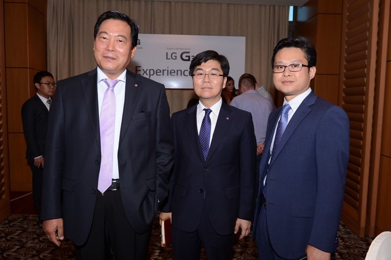 LG Electronics unveils for the first time its G3 phone in Lebanon